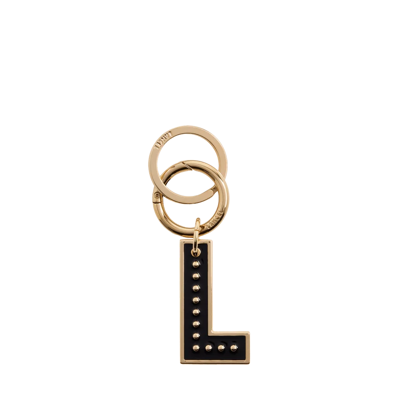 L KEYRING/BAG CHARM