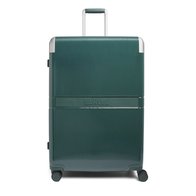 4-WHEEL EXPANDABLE LARGE ZIP SUITCASE