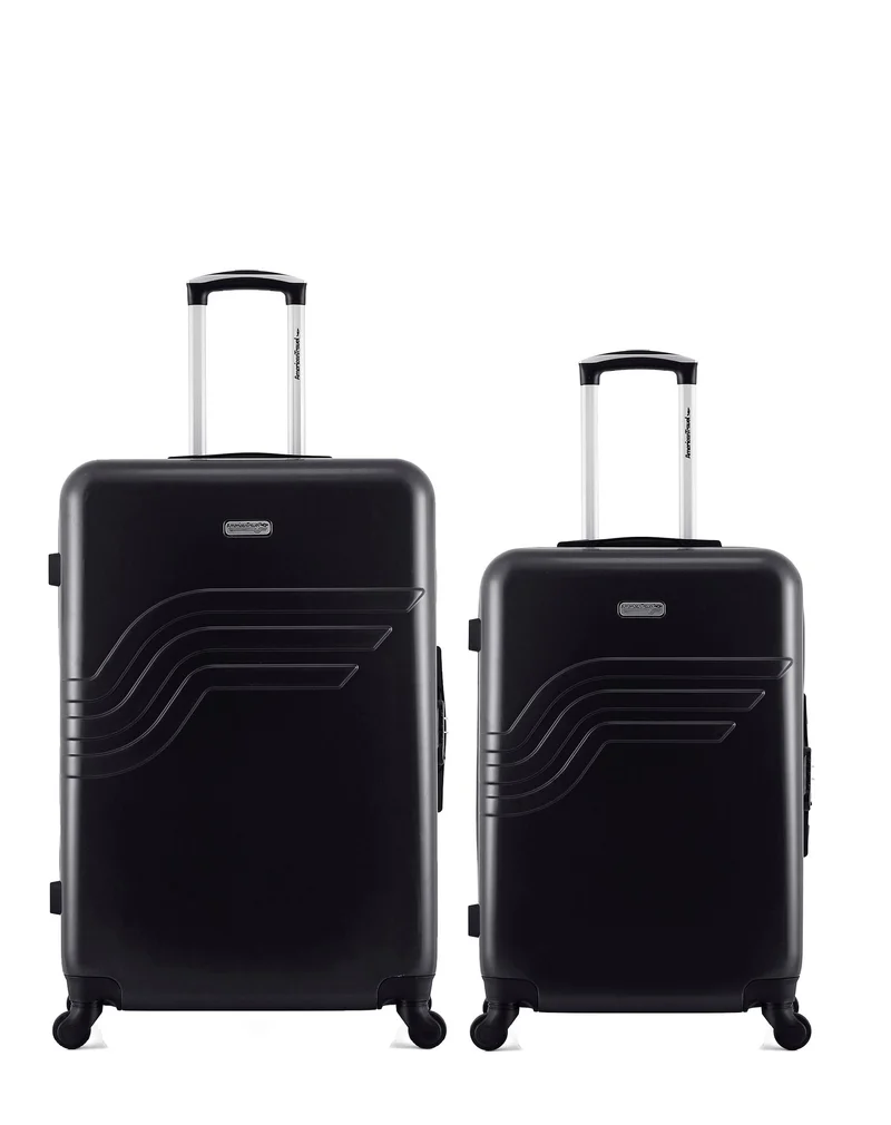 Lot de 2 Valises Rigides Grand Format et Taille Moyenne DETROIT