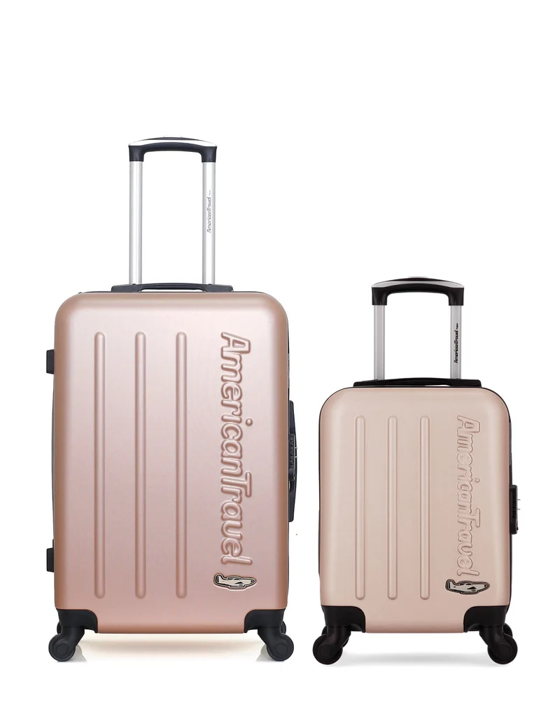 Lot de 2 Valises Rigides Taille Moyenne et Cabine XXS BRONX