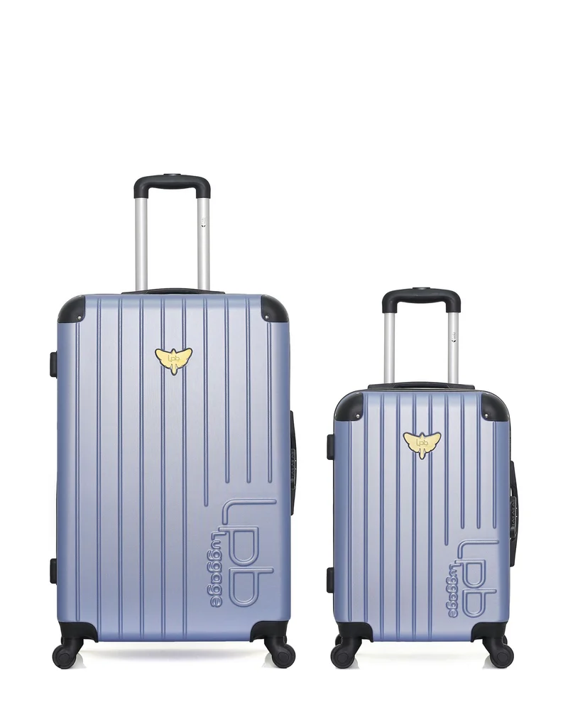 Lot de 2 Valises Rigides Grand Format et Cabine MARIANNE