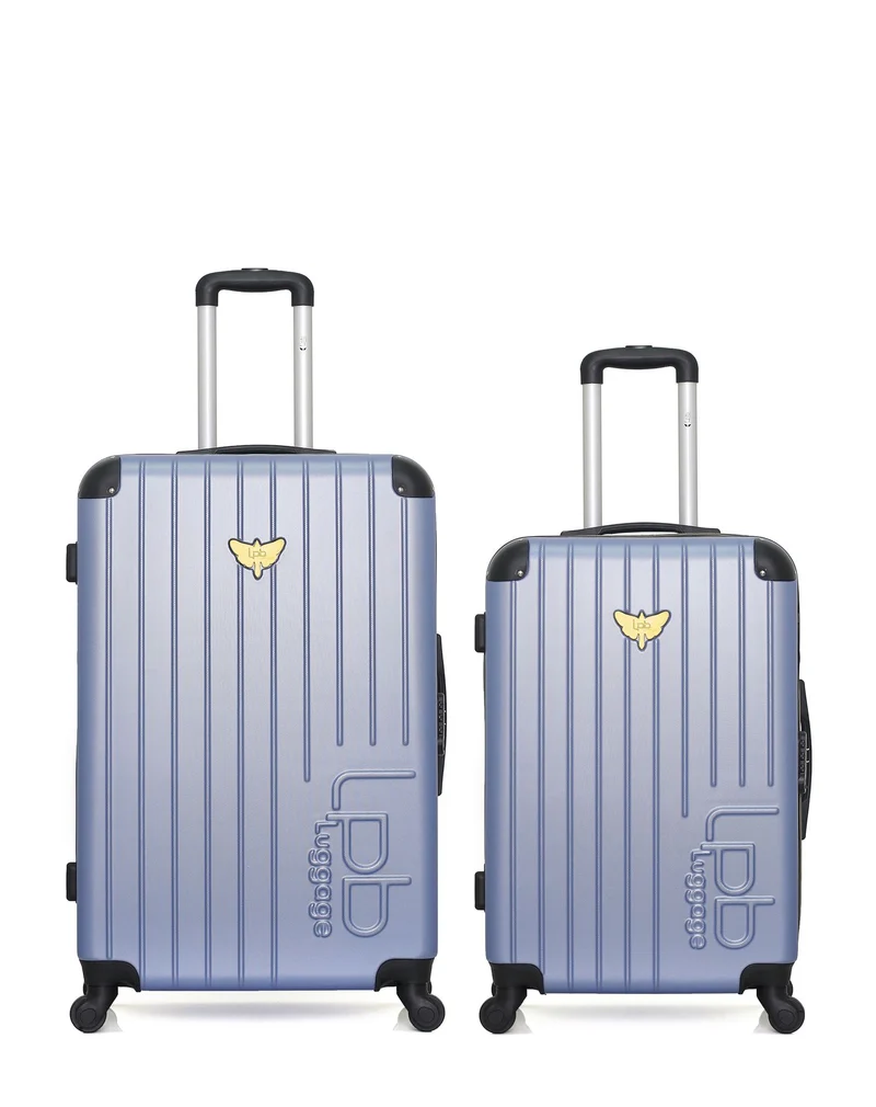Lot de 2 Valises Rigides Grand Format et Taille Moyenne MARIANNE