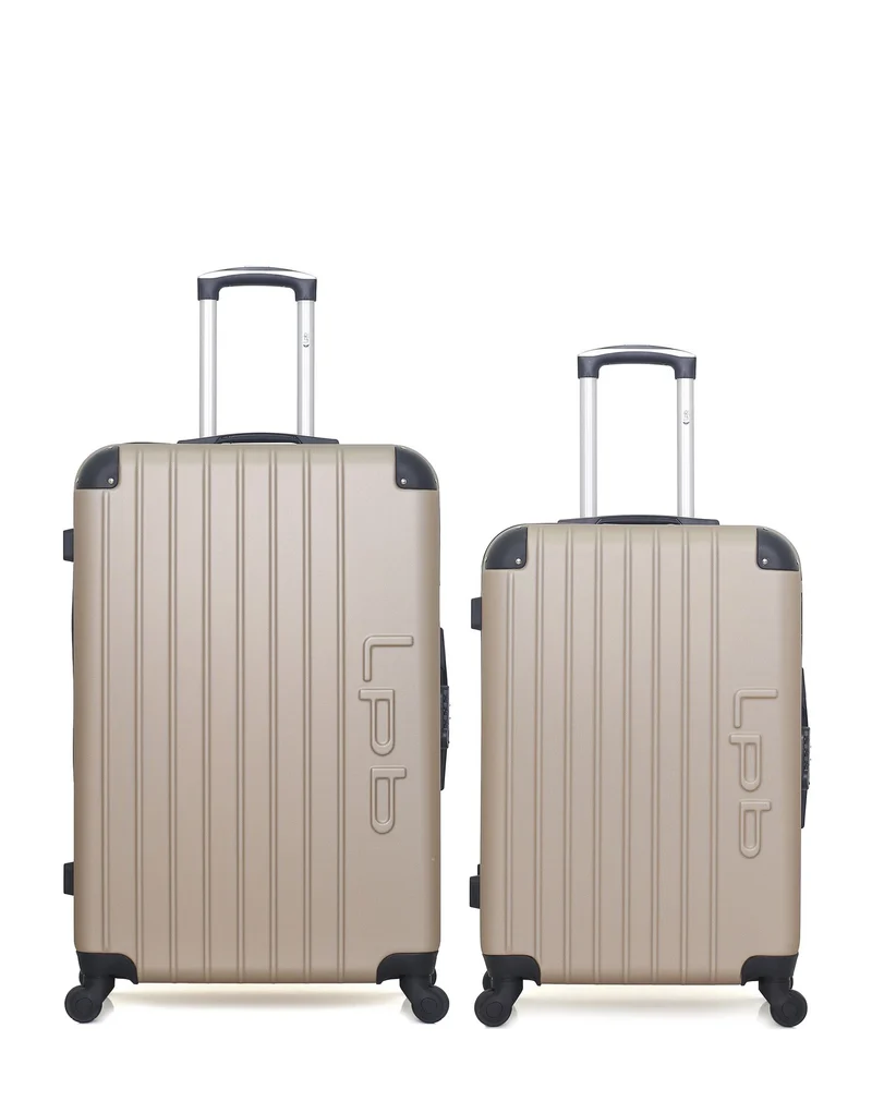 Lot de 2 Valises Rigides Grand Format et Taille Moyenne HAMBOURG