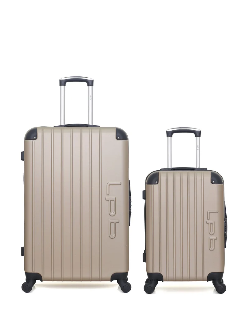Lot de 2 Valises Rigides Grand Format et Cabine HAMBOURG