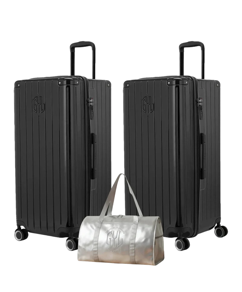 2 Valises Trunk XL + Sac Pliant offert