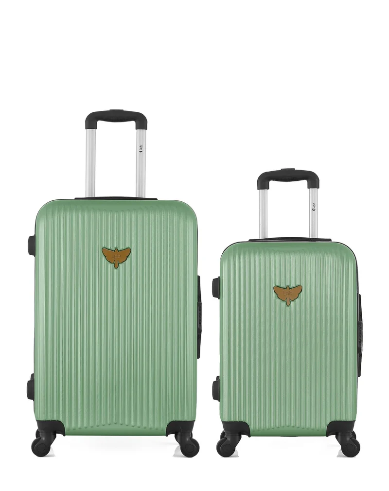 Lot de 2 Valises Rigides Taille Moyenne et Cabine AGATA