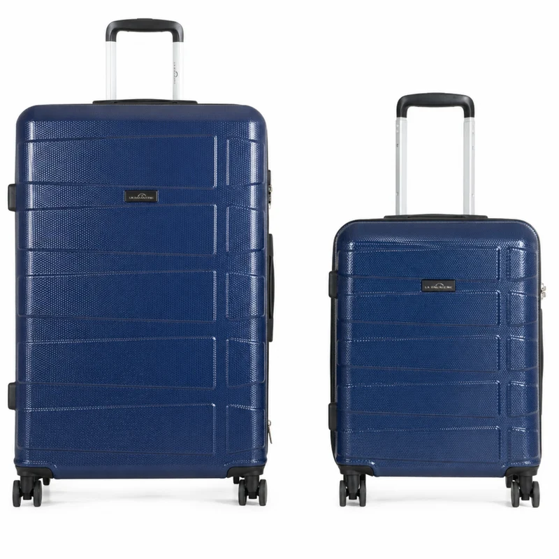 Duo de valises Lucky (Cabine + XL) - Bleu