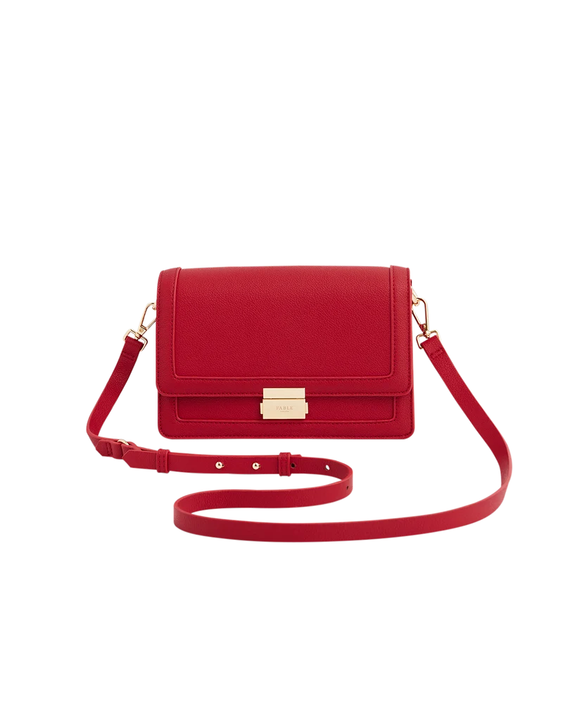 Kate Red Foldover Bag