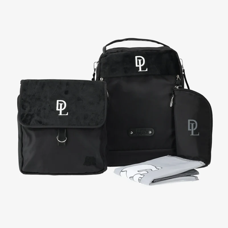 Sac à Langer Trois Pièces Noir
