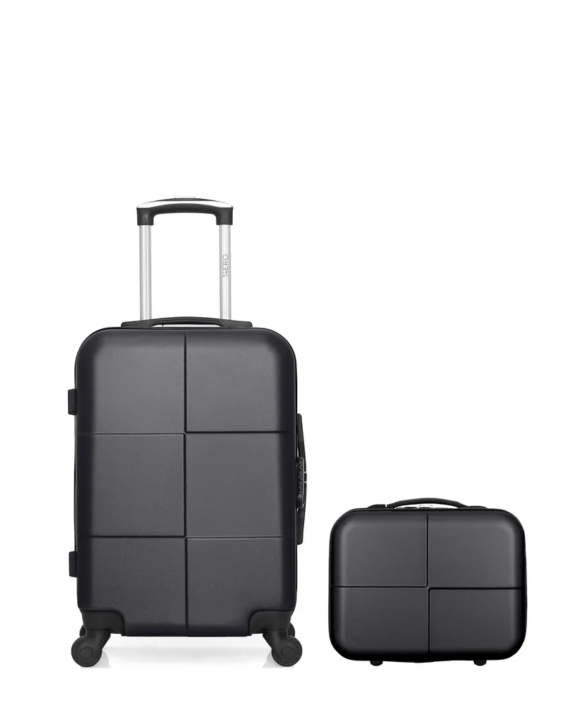 Lot de 2 Valises Rigides Cabine et Vanity CORONADO