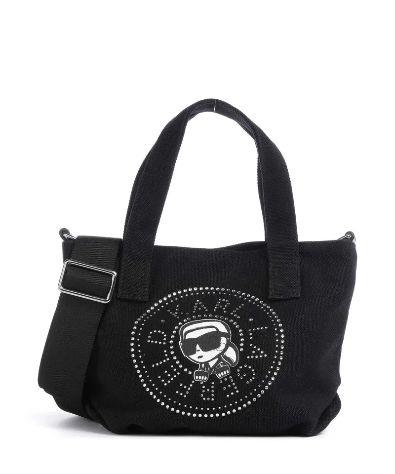 Karl Lagerfeld Ikon Circle Karl Small Sac à main black