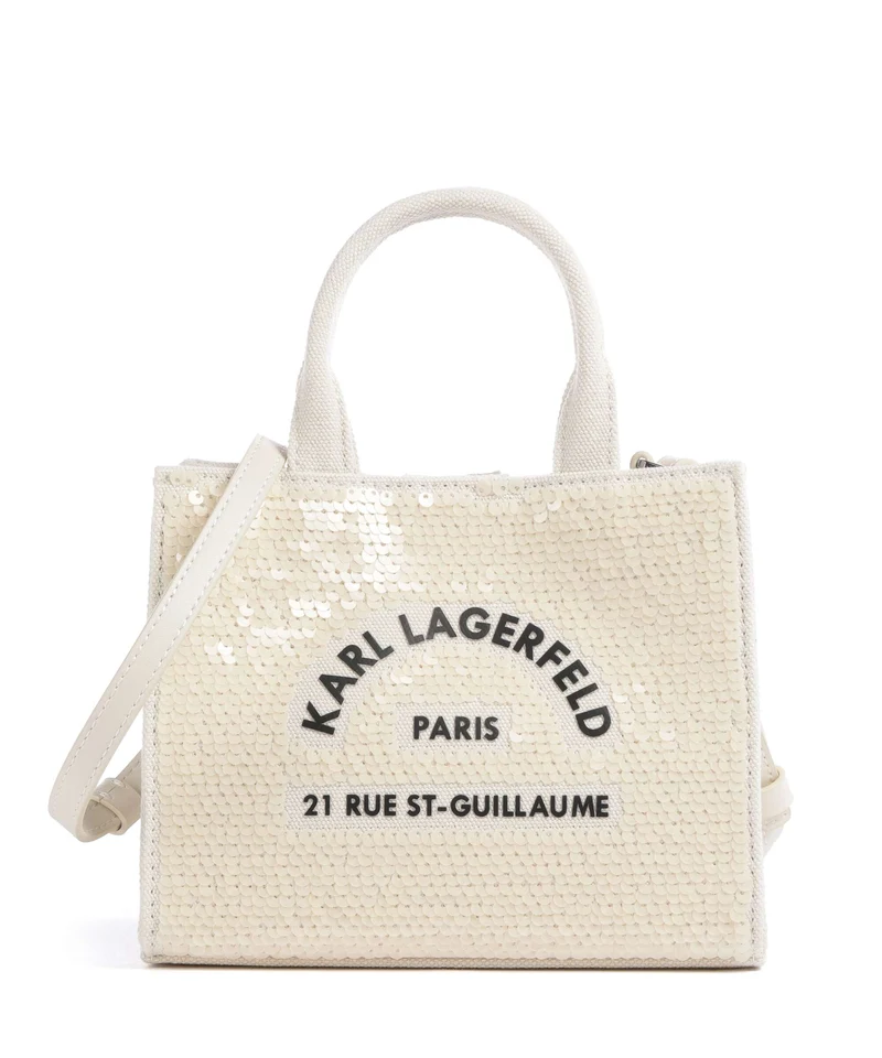 Karl Lagerfeld K/Rue St Guillaume Mini Sac bandoulière natural