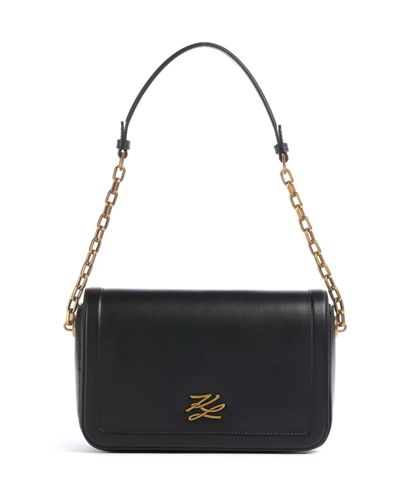 Karl Lagerfeld K/Autograph Medium Sac porté épaule black/gold