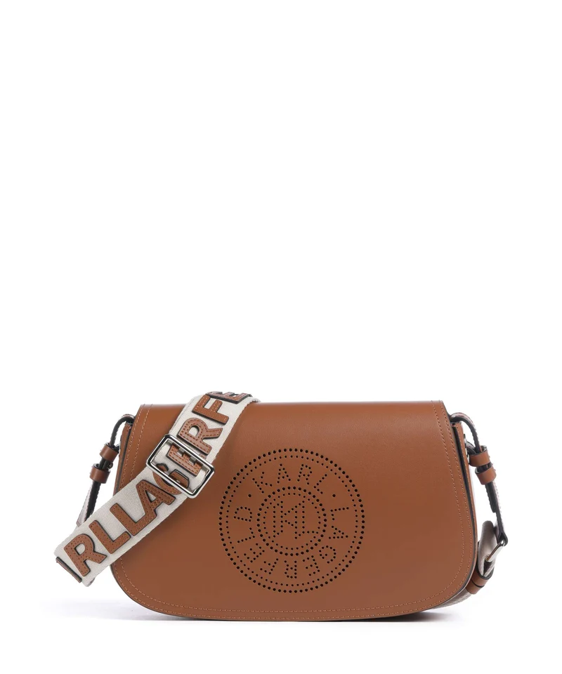 Karl Lagerfeld K/Circle Sac bandoulière dark tan