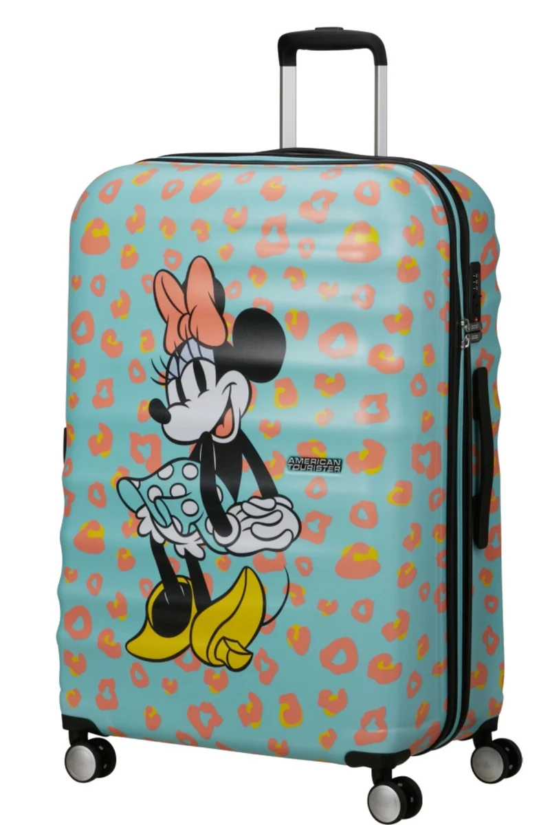 AMERICAN TOURISTER MALETA GRANDE MINNIE PASTEL DOT WAVEBREAKER 77CM