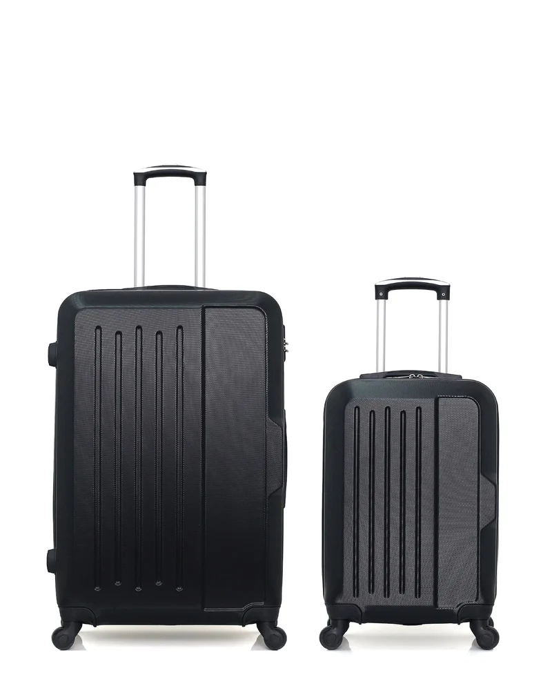 Lot de 2 Valises Rigides Grand Format et Cabine VESUVIO