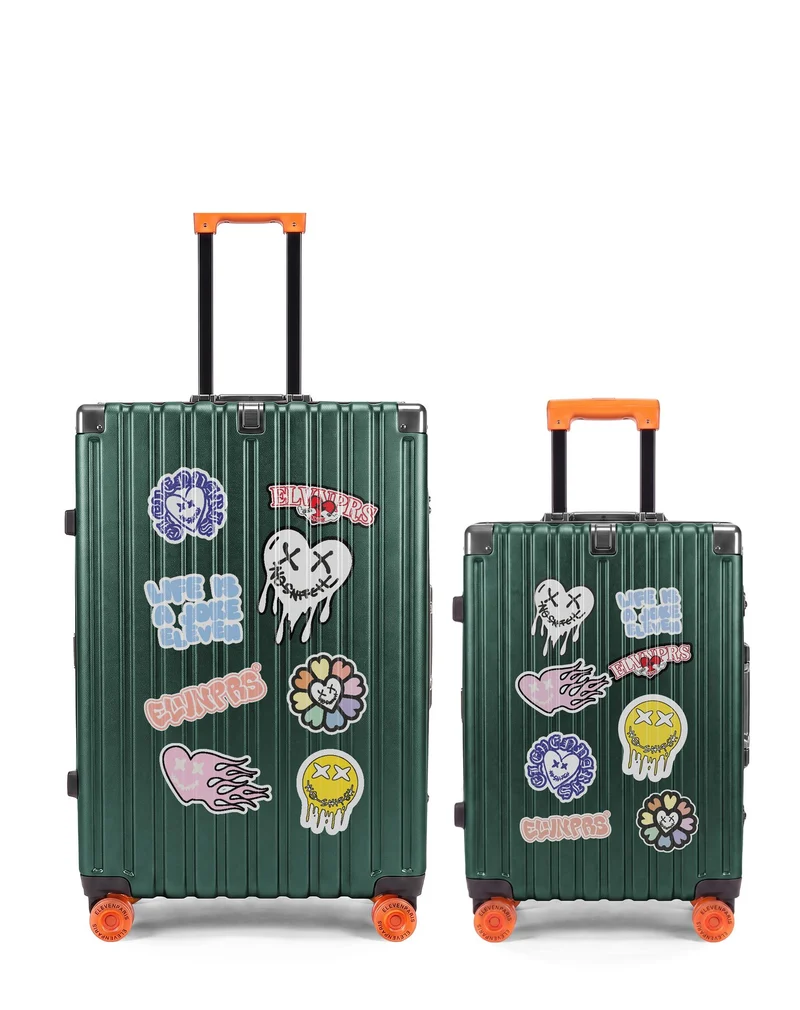 Lot de 2 Valises Rigides Grand Format et Cabine LUGERS