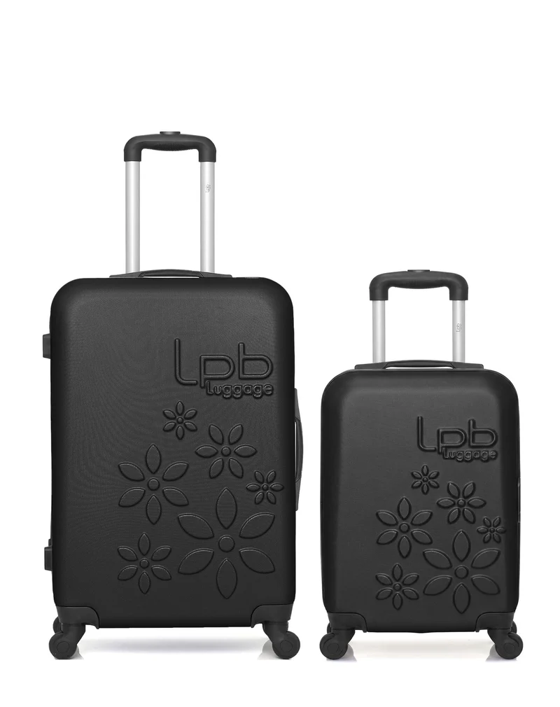 Lot de 2 Valises Rigides Taille Moyenne et Cabine XXS ELEONOR