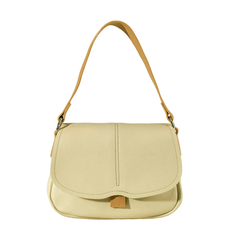 Sac ARIANA - Crème/ Marron