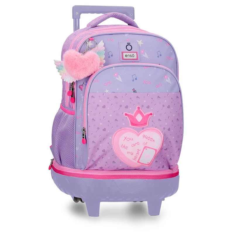 9952921 MOCHILA COMPACT DESM. 2R. ENSO QUEEN OF HEARTS