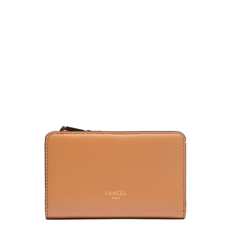 RECTANGULAR ZIP COMPACT WALLET