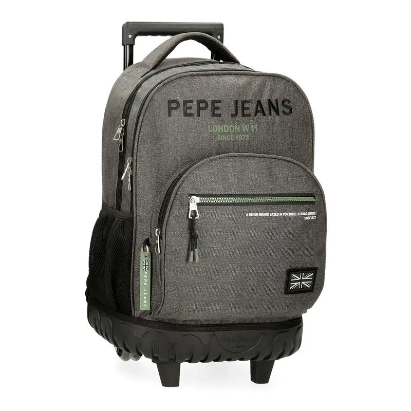 6912922 MOCHILA COMPACT 2R. PJL EDMON GRIS