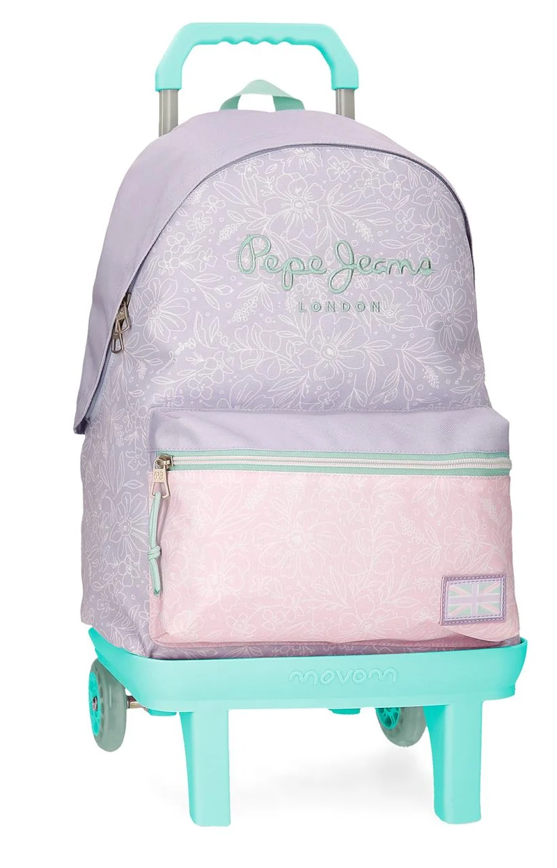 69723T1 MOCHILA ADAP. 42CM. C/CARRO. PJL RENATA