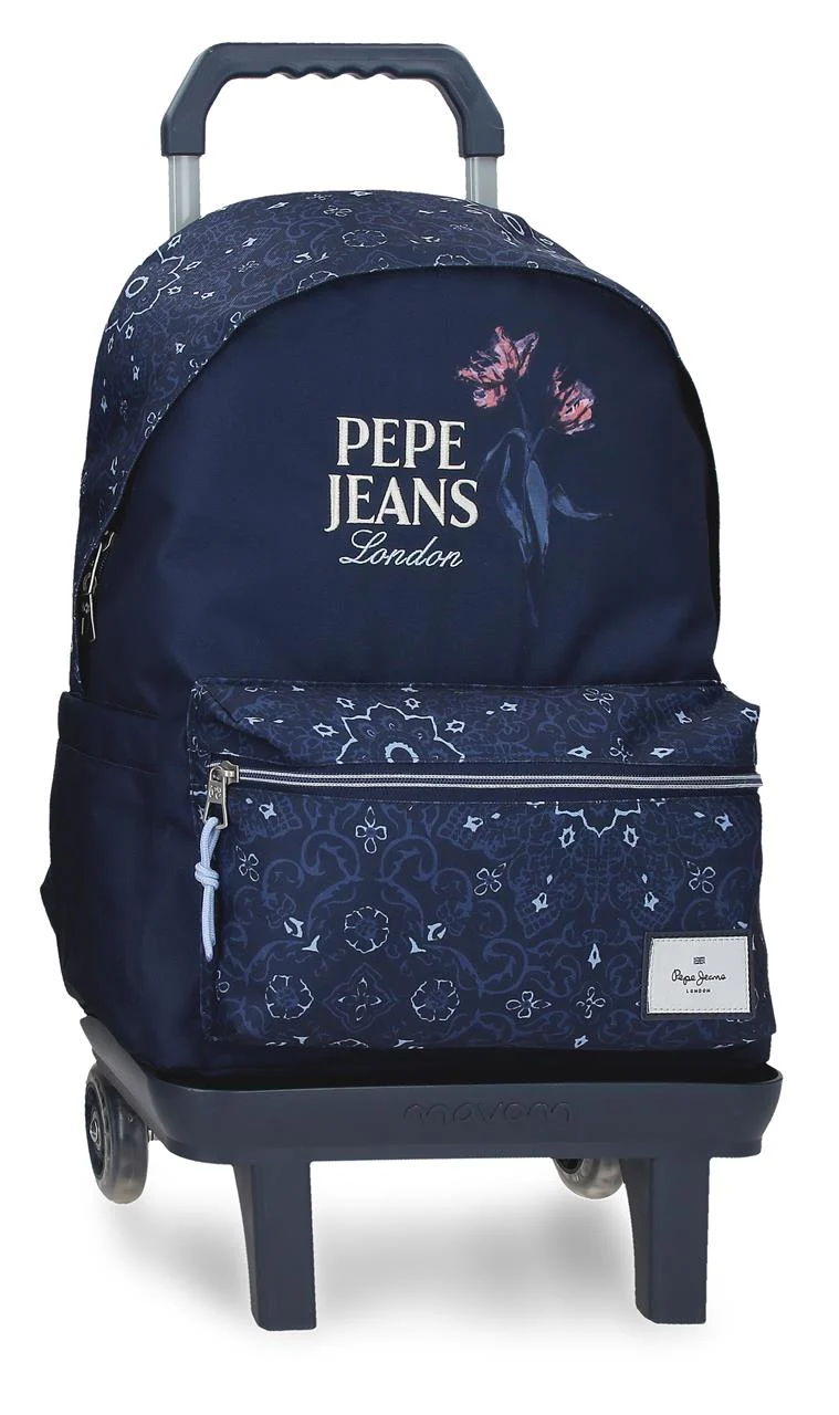 61223V2 MOCHILA ADAP. 44CM 2B LAT. C/CARRO. PJL LENAY MARINO
