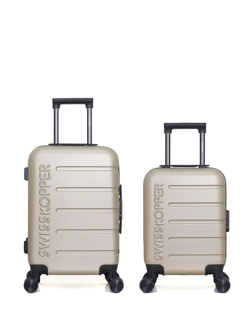 Lot de 2 Valises Rigides Cabine et Cabine XXS AIGLE