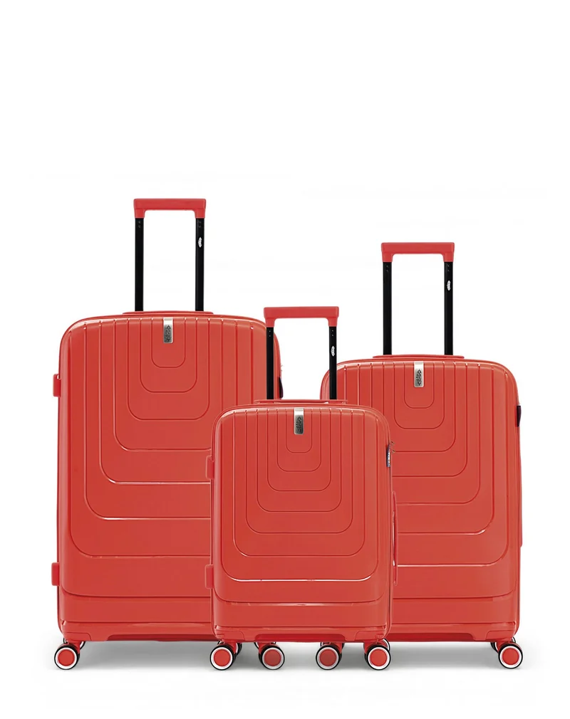 Lot de 3 Valises Rigides Grand Format, Taille Moyenne et Cabine GALINA