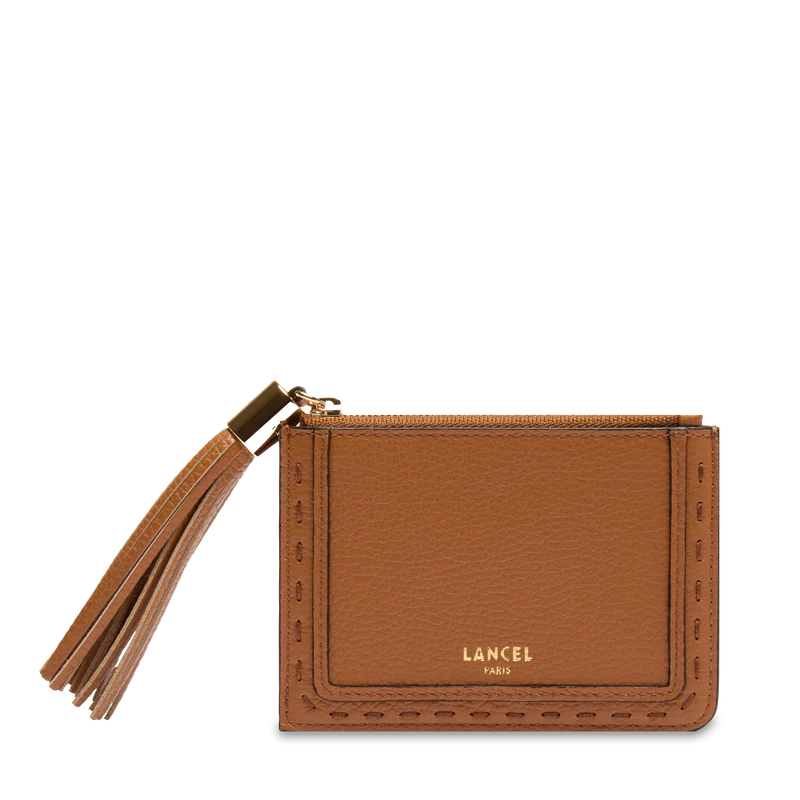 L ZIP CARDHOLDER WITH GUSSET