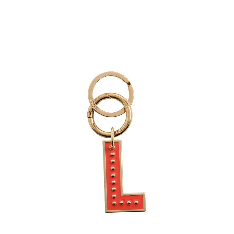 L KEYRING/BAG CHARM
