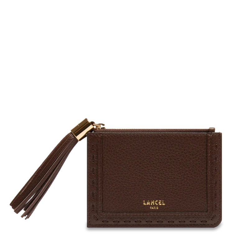 L ZIP CARDHOLDER WITH GUSSET