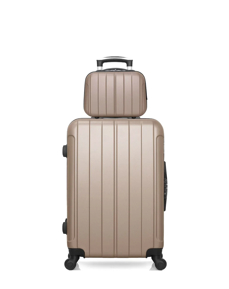 BLUESTAR - Lot de 2 - Valise weekend et vanity NAPOLI
