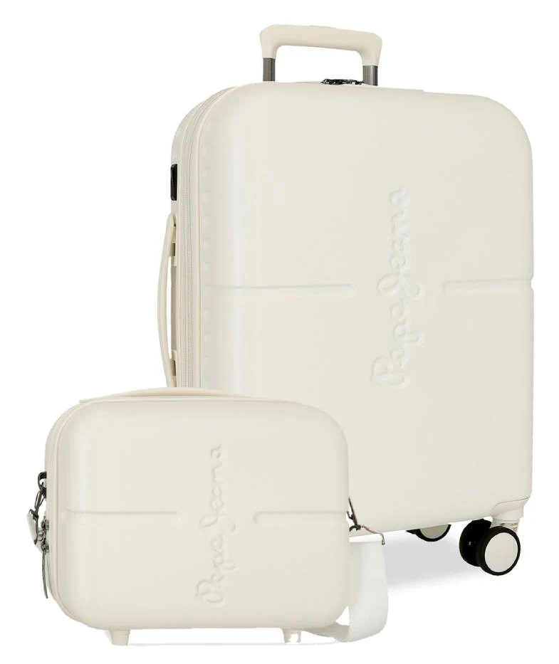 Pack maleta de cabina + neceser HIGHLIGHT de PEPE JEANS