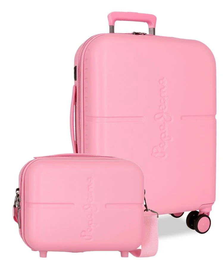 Pack maleta de cabina + neceser HIGHLIGHT de PEPE JEANS