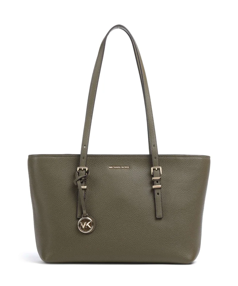 Michael Kors Quinn Medium Cabas loden