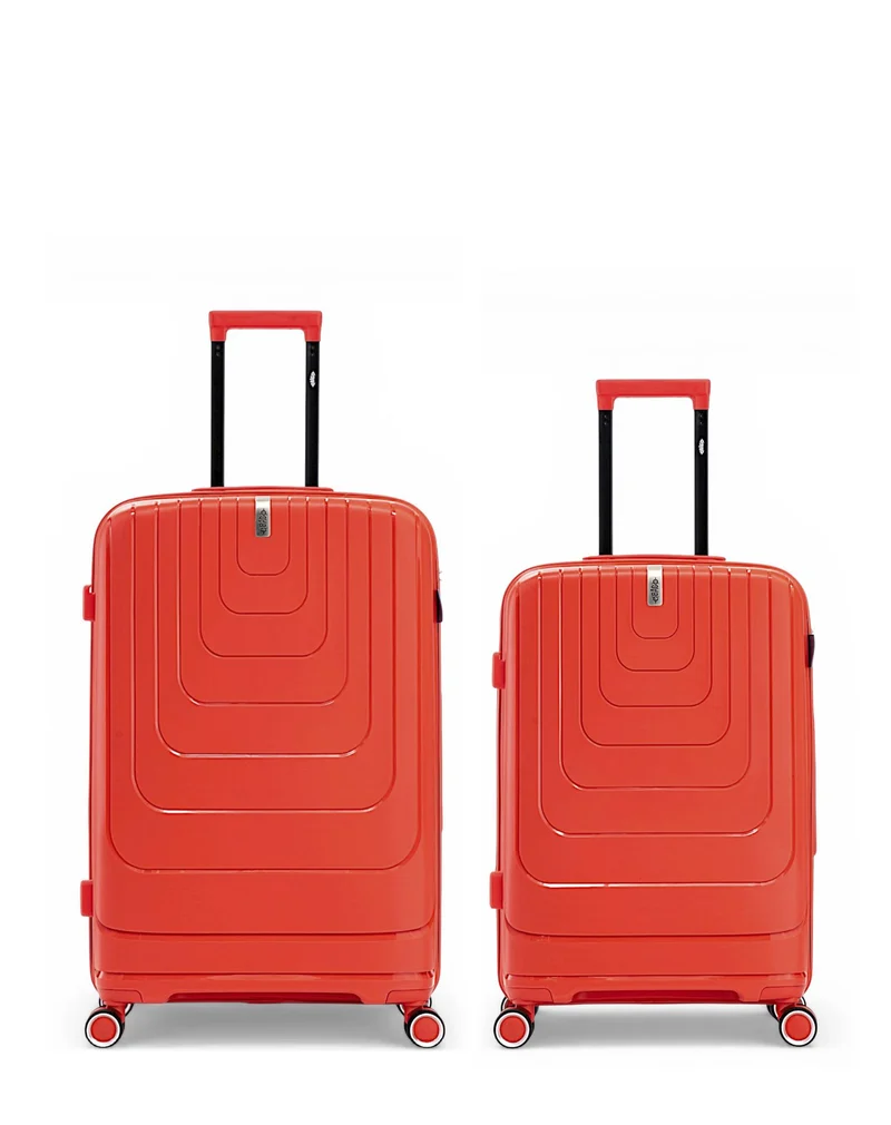 Lot de 2 Valises Rigides Grand Format et Taille Moyenne GALINA