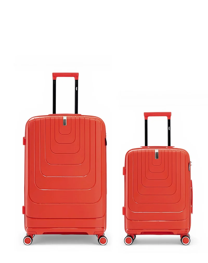Lot de 2 Valises Rigides Grand Format et Cabine GALINA