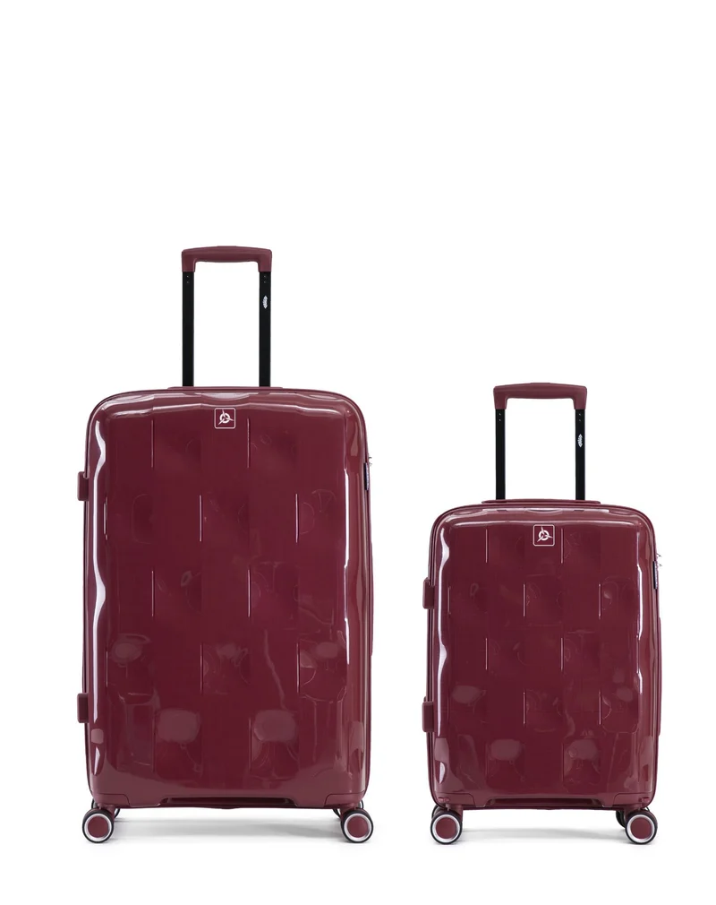Lot de 2 Valises Rigides Grand Format et Cabine AQUILA
