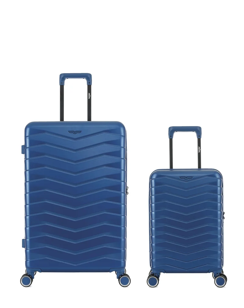 Lot de 2 Valises Rigides Grand Format et Cabine XS SEATTLE