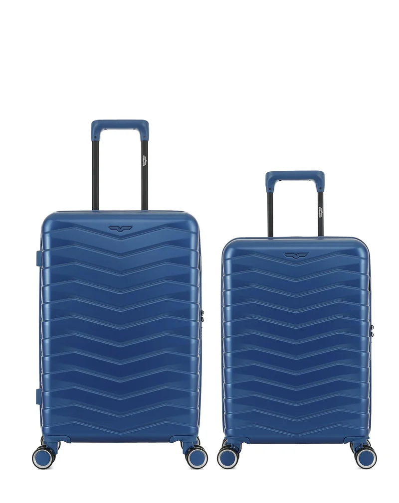 Lot de 2 Valises Rigides Taille Moyenne et Cabine SEATTLE