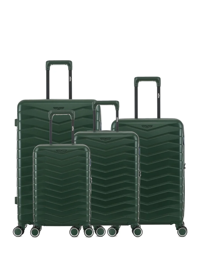 Lot de 4 Valises Rigides Grand Format, Taille Moyenne, Cabine et Cabine XS SEATTLE