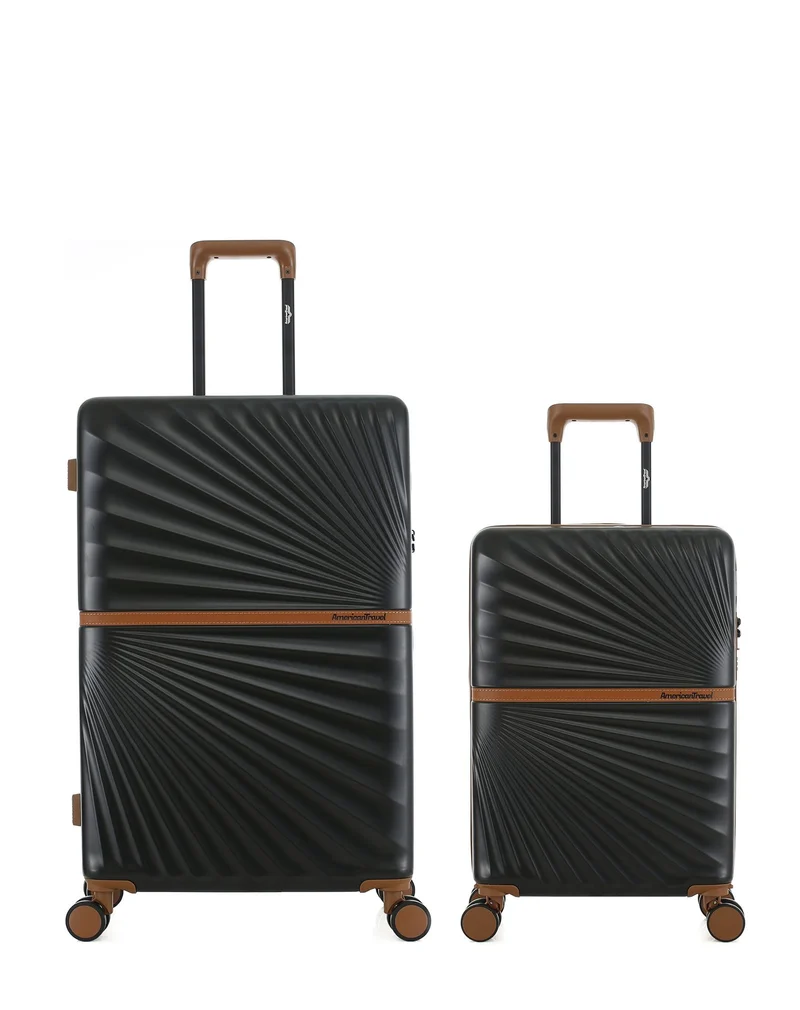 Lot de 2 Valises Rigides Grand Format et Cabine OAKLAND