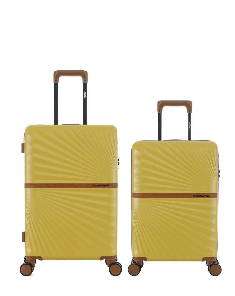 Lot de 2 Valises Rigides Taille Moyenne et Cabine OAKLAND