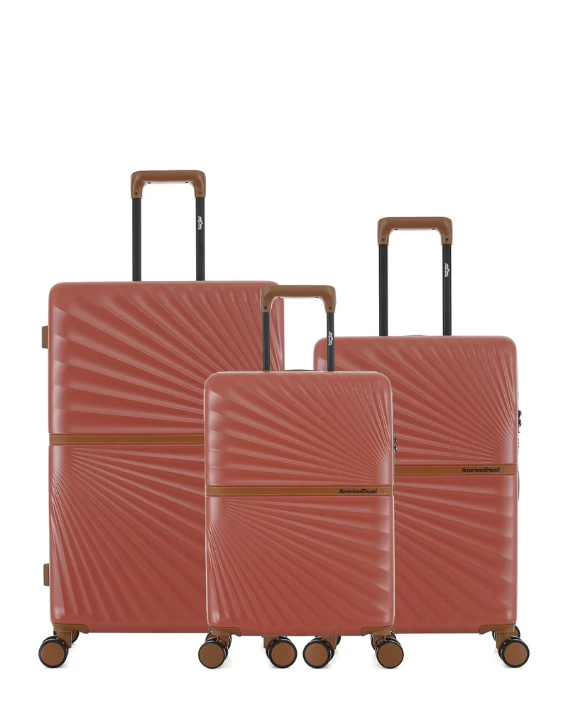 Lot de 3 Valises Rigides Grand Format, Taille Moyenne et Cabine OAKLAND