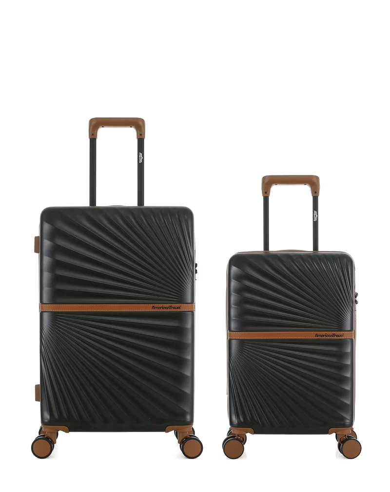 Lot de 2 Valises Rigides Taille Moyenne et Cabine XS OAKLAND