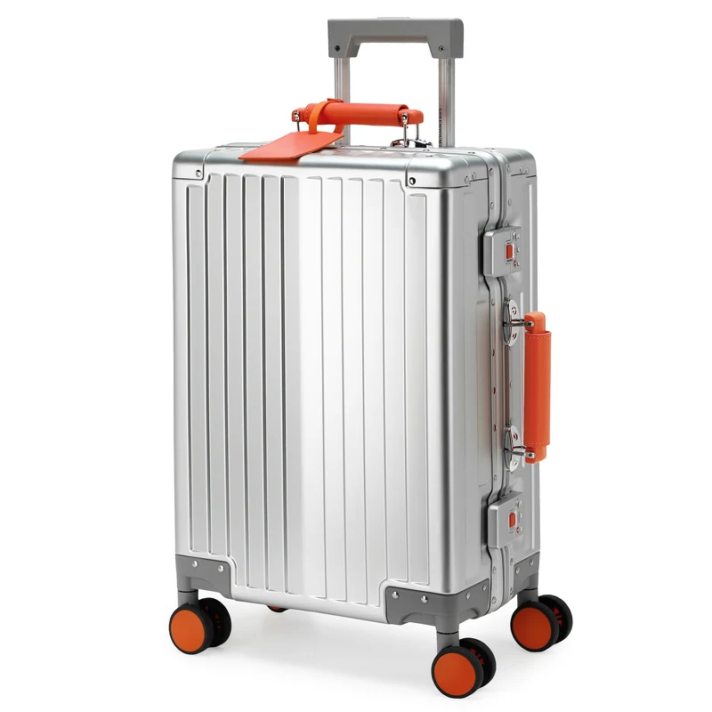 GREENWICH Maleta de cabina 100% Aluminio con ruedas desmontables NEW JERSEY