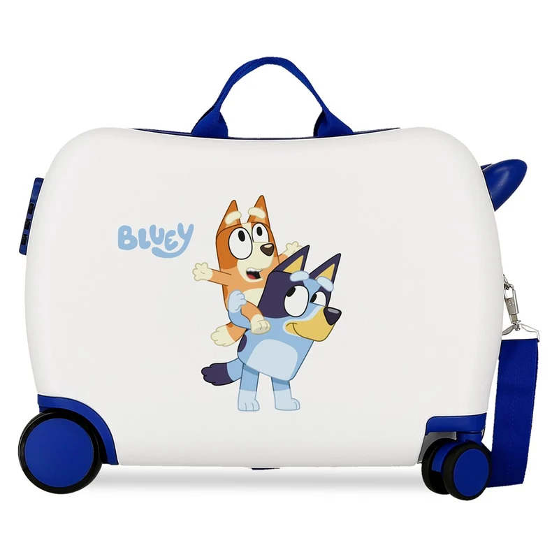 MALETA INF.ABS 4R(2 MULTI) 50CM HAPPY BLUEY BLANCO-MAR C.114