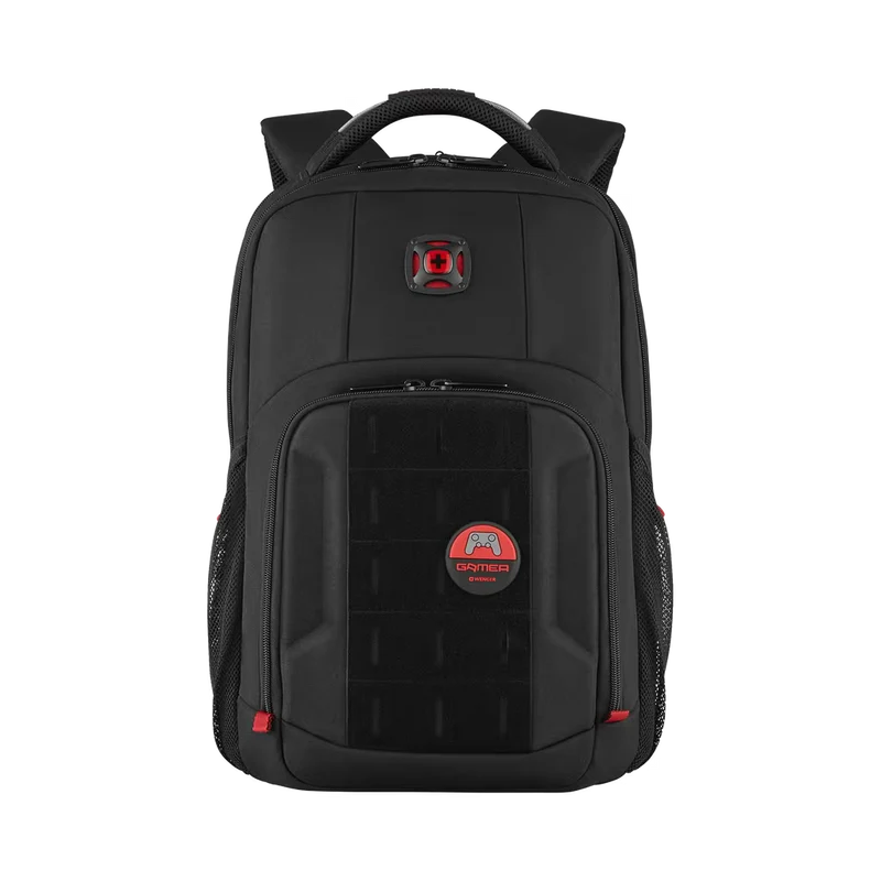 WENGER TECH PLAYERMODE Mochila para laptop para videojuegos de 15.6" con bolsillo para tablet